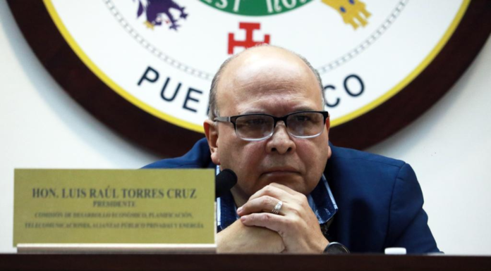 REPRESENTANTE LUIS RAÚL TORRES CRUZ PRESENTA SUS RAZONES PARA VOTAR EN CONTRA DE LA DESIGNACIÓN DE OMAR MARRERO DÍAZ COMO SECRETARIO DE ESTADO