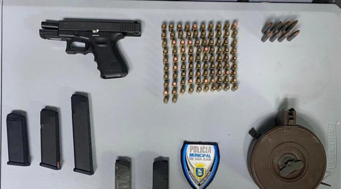 AGENTES MUNICIPALES DE SAN JUAN INCAUTAN MÁS ARMAS, MUNICIONES Y CARGADORES DURANTE PATRULLAJE PREVENTIVO EN ZONA RIOPEDRENSE