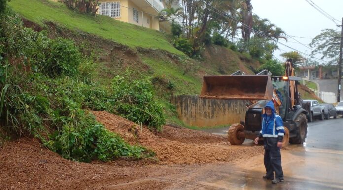 CARRETERAS CERRADAS EN EL ÁREA CENTRAL