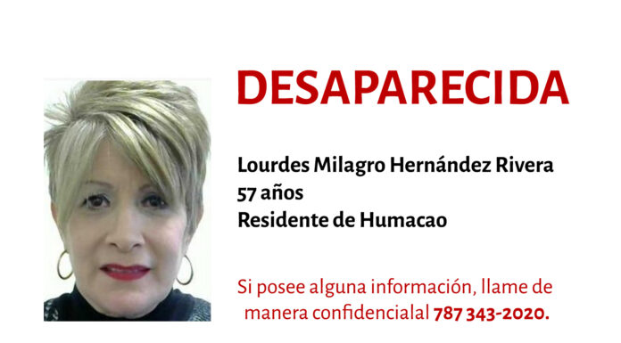 POLICIA ACTIVA ALERTA ROSA EN LA BÚSQUEDA DE MUJER DESAPARECIDA