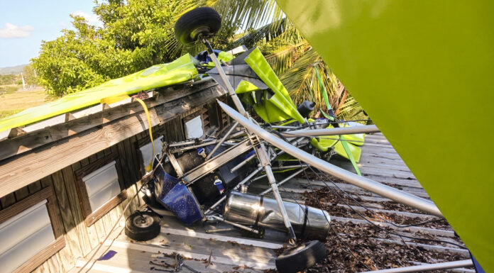 SE ESTRELLA AVIONETA ULTRALIVIANA EN LAJAS