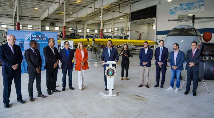 Gobernador y Puertos anuncian construcción de nuevo hangar en aeropuerto de Isla Grande