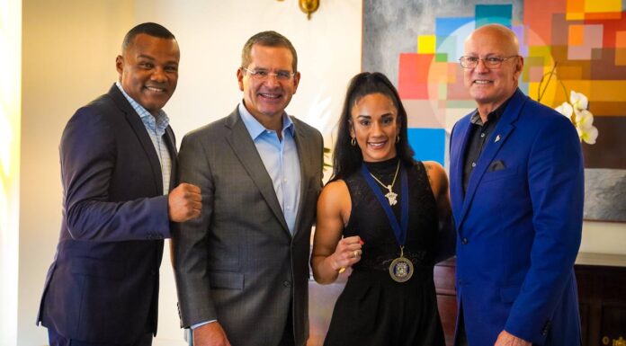 AMANDA SERRANO VISITA LA FORTALEZA